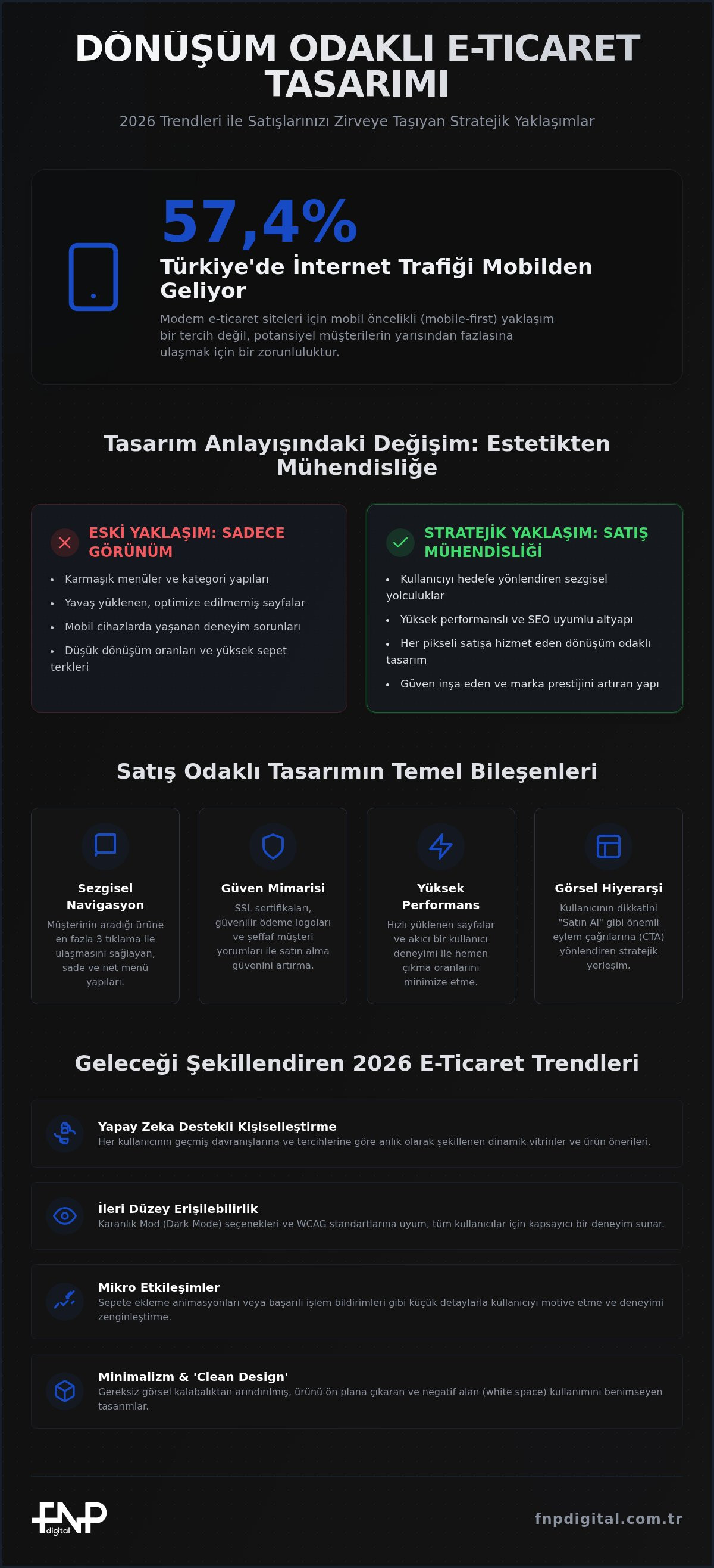 E-Ticaret Sitesi Tasarımı: 2026’da Satışları Artıran Stratejik Yaklaşımlar