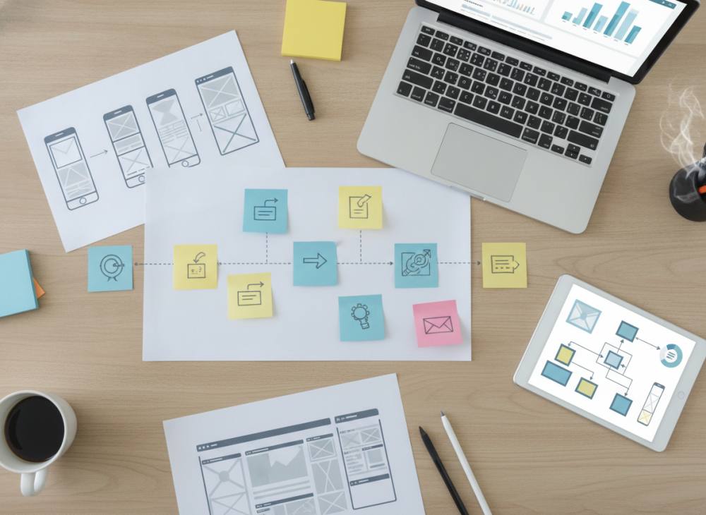Satış hunisi aşamaları ve kullanıcı deneyimi optimizasyon adımları