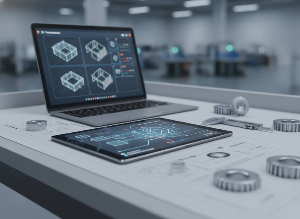 B2B Endüstriyel Makine Web Sitesi Bilgi Mimarisi Makine imalatçıları için teknik özellikler ve B2B web sitesi arayüzü